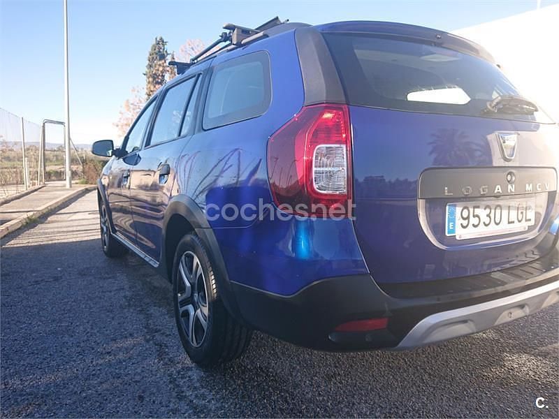Usado Dacia Logan MCV 100 CV (73 kW) 2020 Azul Familiar