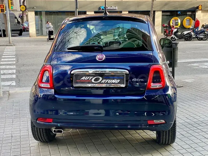 Usado Fiat 500 Riva 69 CV (50 kW) 2017 Azul Berlina