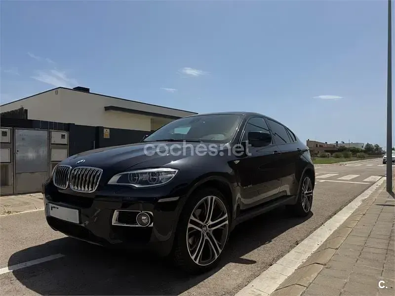 Usado BMW X6 245 CV (180 kW) 2013 Azul SUV