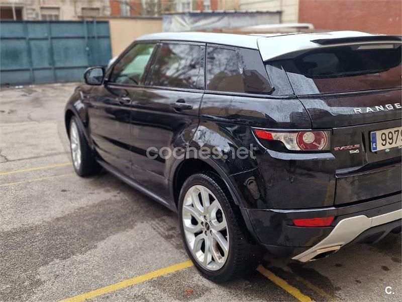 Usado Land Rover Range Rover evoque Dynamic 240 HP (176 kW) 2012 Preto SUV