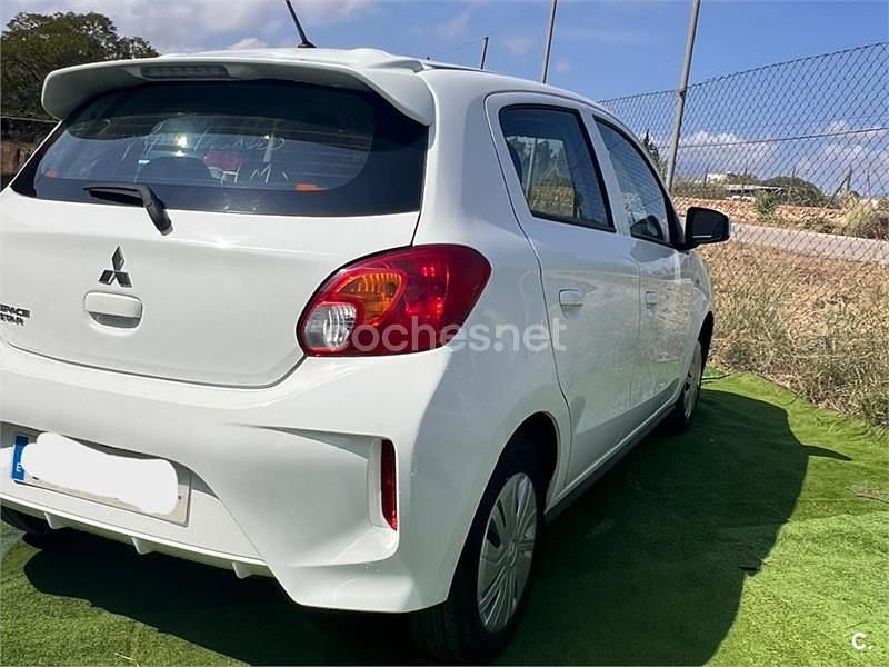 Usado Mitsubishi Space Star 71 CV (52 kW) 2022 Blanco Berlina