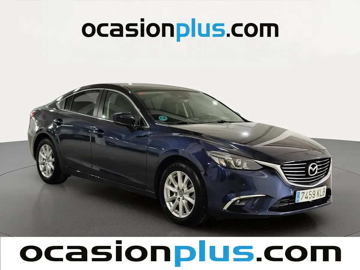 Usado Mazda 6 Style+ 150 CV (110 kW) 2018 Azul Berlina