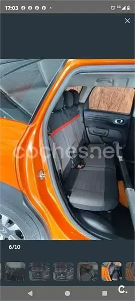 Usado Citroën C3 Aircross Feel 102 HP (75 kW) 2020 Laranja SUV