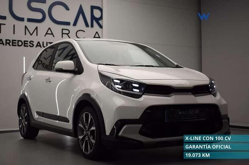 Usado Kia Picanto X-Line 101 CV (74 kW) 2022 Blanco Utilitario