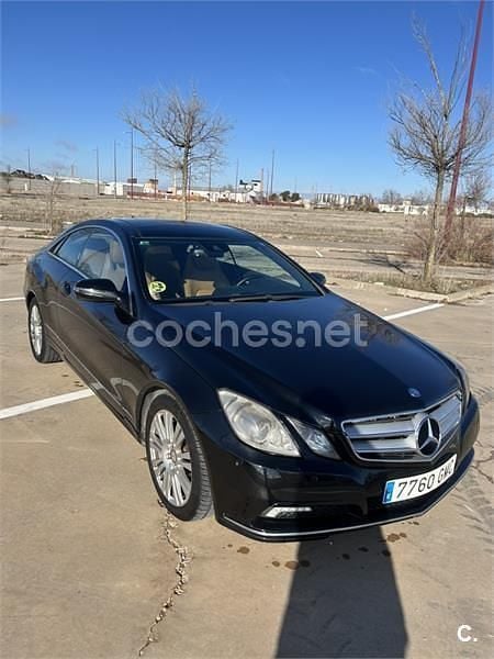 Usado Mercedes E350 Elegance 231 CV (169 kW) 2009 Negro Coupe