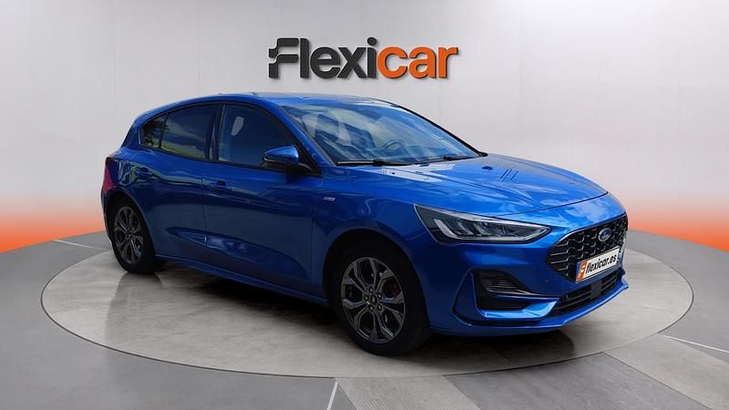 Usado Ford Focus ST-Line 125 CV (91 kW) 2022 Azul Berlina