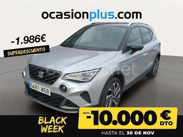 Gris / plata Usado 2024 Seat Arona FR SUV | 21.850 € (Precio justo) - Imagen 1/4