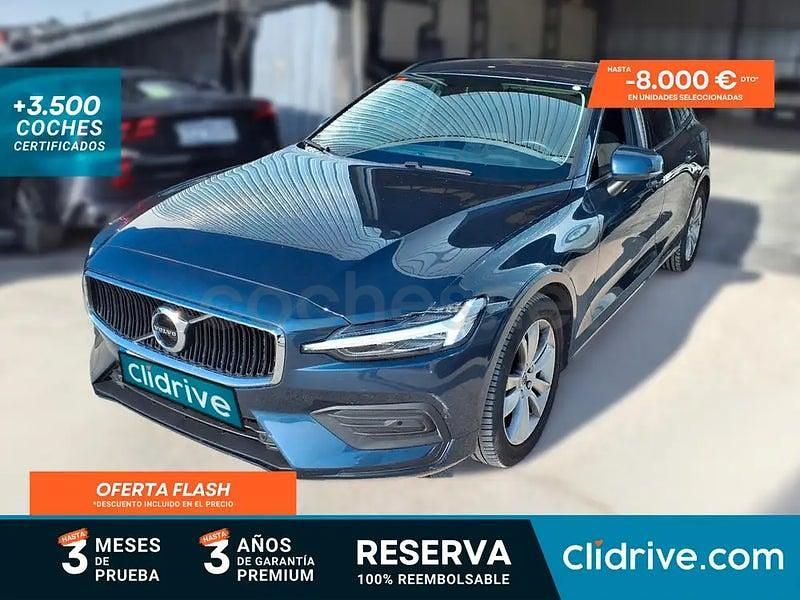 Azul Usado 2021 Volvo V60 Momentum Familiar | 20.390 € (Super precio) - Imagen 1/3