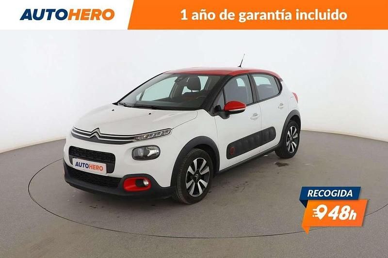 Blanco Usado 2017 Citroën C3 Feel Utilitario | 8699 € (Precio justo) - Imagen 1/3