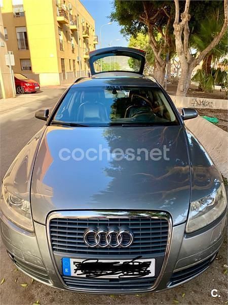 Usado Audi A6 140 CV (102 kW) 2008 Gris / plata Familiar