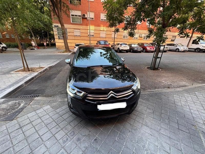 Usado Citroën C4 Feel 110 CV (80 kW) 2016 Negro Berlina