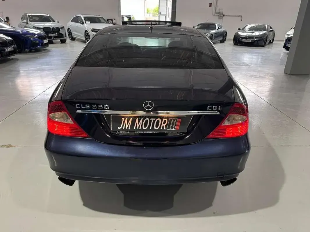 Usado Mercedes CLS350 292 CV (214 kW) 2007 Azul Coupe