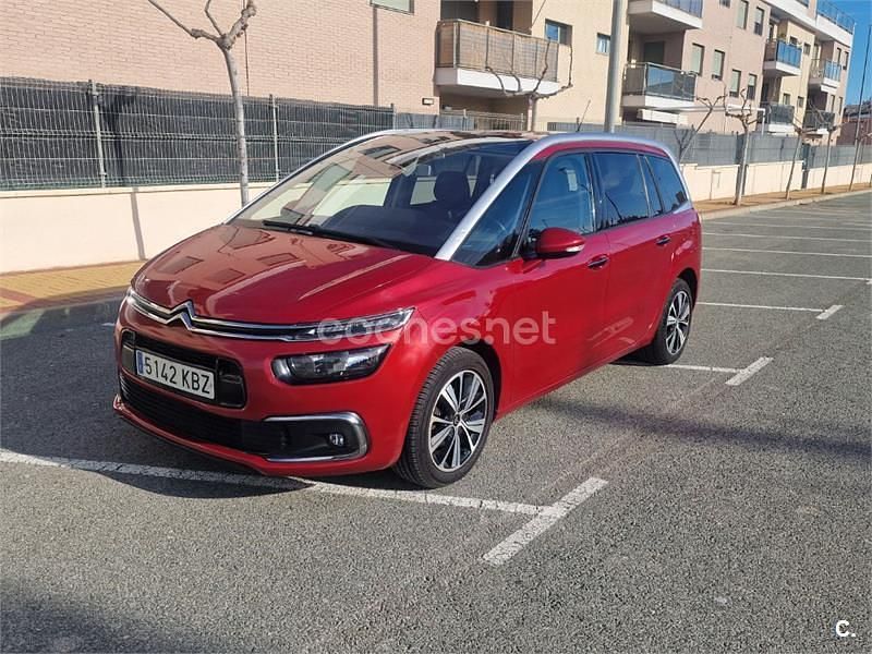Rojo Usado 2017 Citroën Grand C4 Picasso Shine Monovolumen | 7490 € (Buen precio) - Imagen 1/4