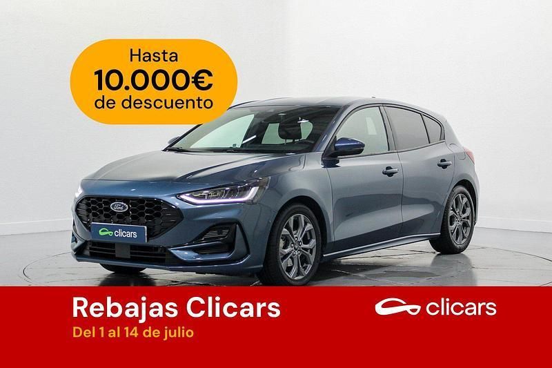 Azul Usado 2023 Ford Focus ST-Line X Berlina | 18.990 € (Precio justo) - Imagen 1/3