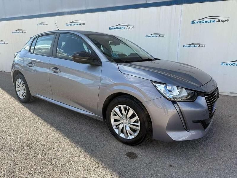 Usado Peugeot 208 Active 99 CV (72 kW) 2022 Gris Utilitario