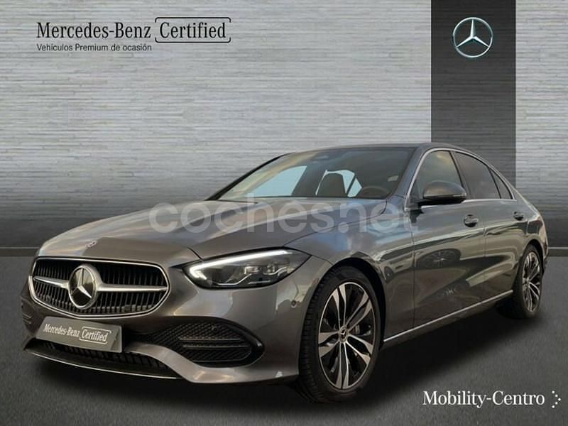 Selenitgrey metallic paint Usado 2021 Mercedes C220 Avantgarde Berlina | 42.250 € (Caro) - Imagen 1/4