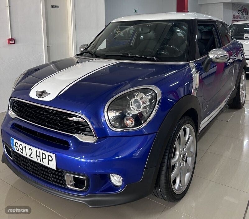Usado Mini Paceman 184 CV (135 kW) 2013 Azul Utilitario