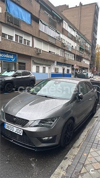 Usado Seat Leon SC I-Tech 105 CV (77 kW) 2015 Gris / plata Utilitario