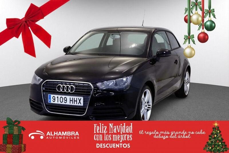 Negro Usado 2012 Audi A1 Attraction Utilitario | 9290 € (Precio justo) - Imagen 1/4