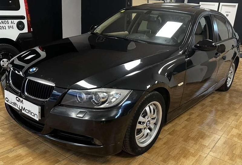 Negro Usado 2007 BMW 320 Berlina | 6500 € (Precio justo) - Imagen 1/4
