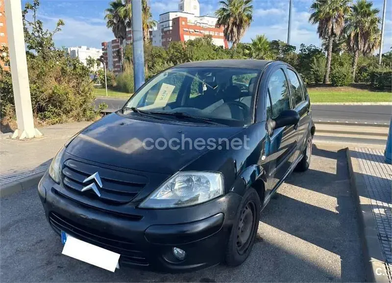 Usado Citroën C3 61 CV (44 kW) 2008 Negro Berlina