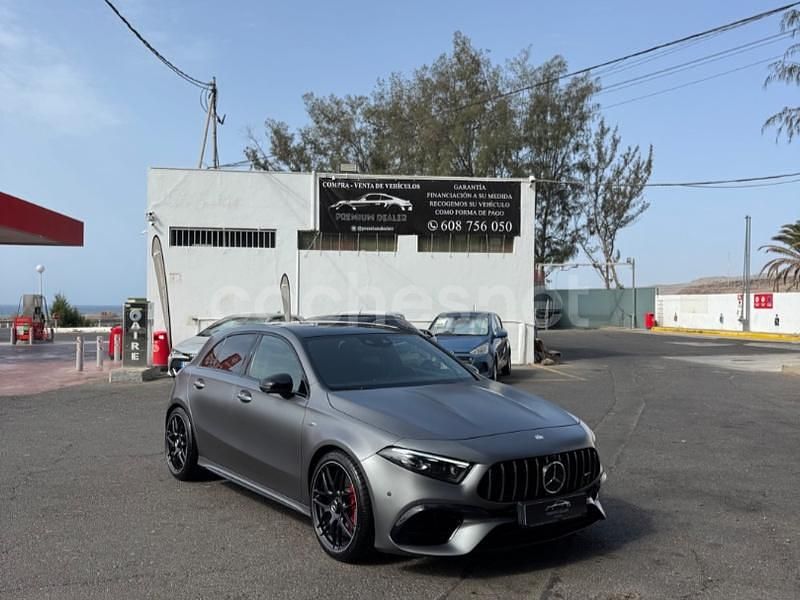 Gris / plata Usado 2023 Mercedes A45 AMG Berlina | 63.990 € (Un poco caro) - Imagen 1/4