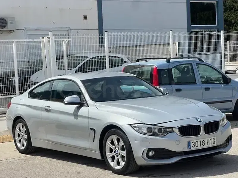 Usado BMW 420 Coupé 184 CV (135 kW) 2013 Gris / plata Coupe