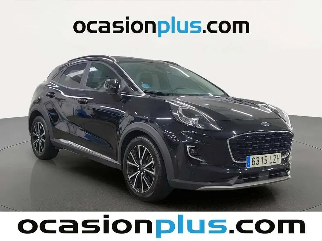 Usado Ford Puma Titanium 125 CV (91 kW) 2022 Negro SUV