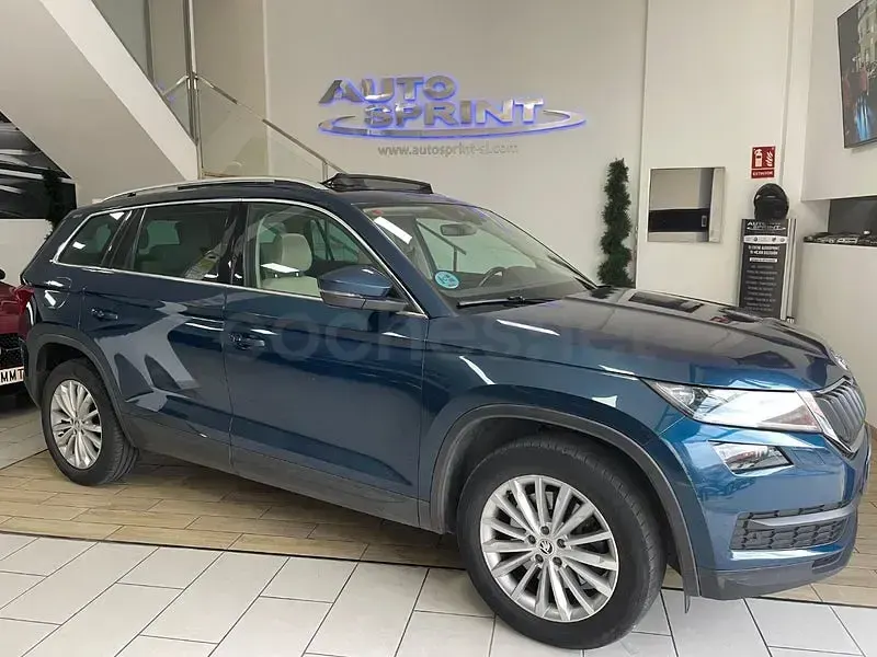 Usado Skoda Kodiaq Style 190 CV (139 kW) 2018 Azul SUV