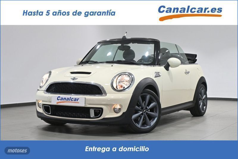 Blanco Usado 2013 Mini Cooper SD Cabriolet Descapotable | 14.590 € (Precio justo) - Imagen 1/4