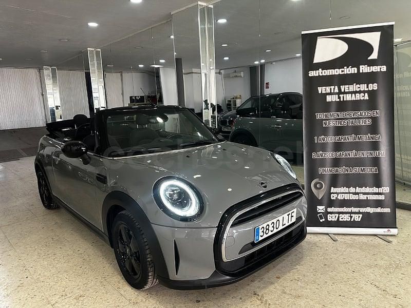 Usado Mini One Cabriolet 102 CV (75 kW) 2021 Gris / plata Descapotable