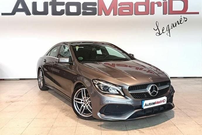 Gris Usado 2018 Mercedes CLA200 Berlina | 24.990 € (Precio justo) - Imagen 1/4