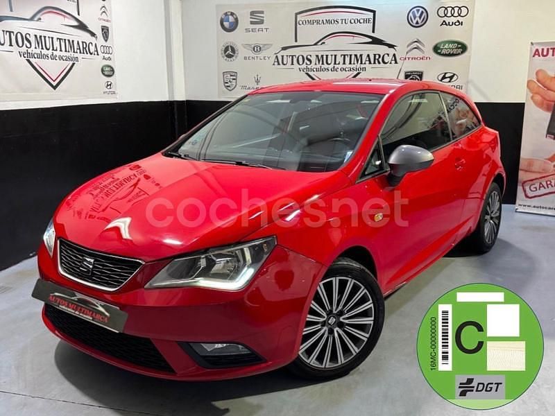 Rojo Usado 2017 Seat Ibiza CONNECT Berlina | 7499 € (Super precio) - Imagen 1/4
