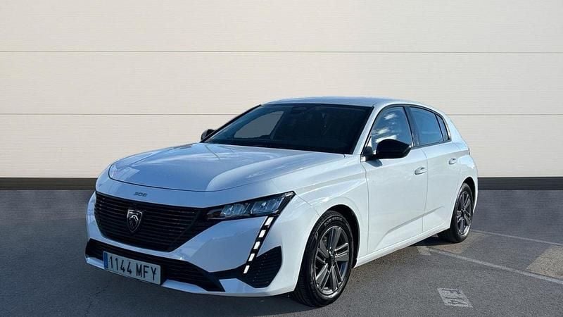 Usado Peugeot 308 Active 130 CV (95 kW) 2023 Blanco Berlina