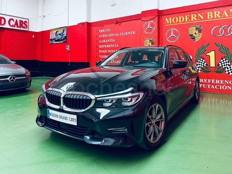 Usado BMW 320 Comfort Edition 184 CV (135 kW) 2020 Negro Familiar