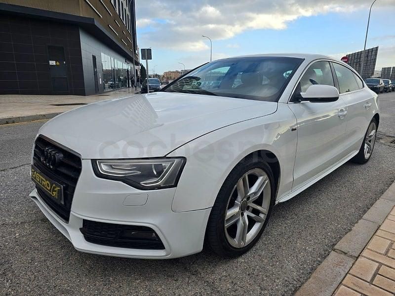 Usado Audi A5 Sportback Exclusive 177 CV (130 kW) 2012 Blanco Utilitario