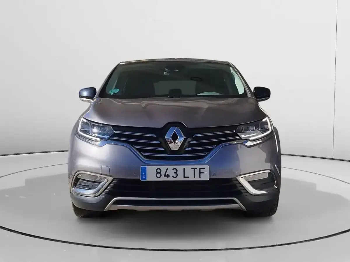 Usado Renault Espace Zen 160 CV (117 kW) 2017 Gris Monovolumen