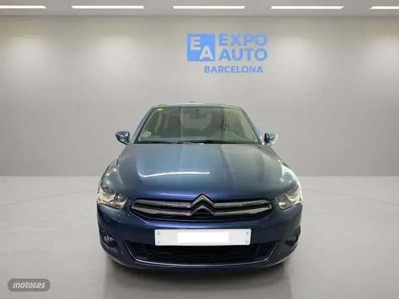 Usado Citroën C-Elysee I Exclusive 90 CV (66 kW) 2014 Azul Berlina