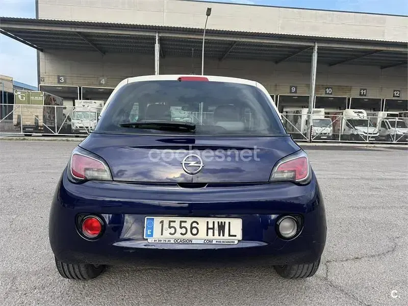Usado Opel Adam 87 CV (63 kW) 2014 Azul Utilitario