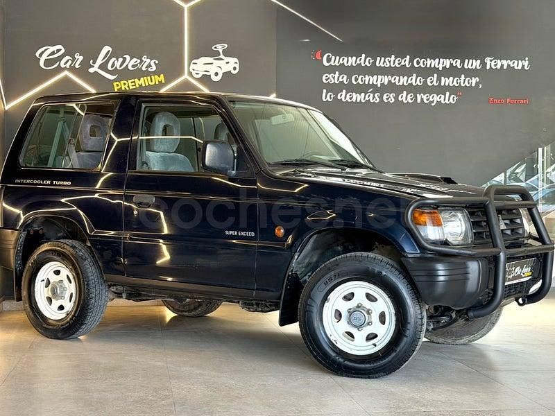 Usado Galloper Exceed 115 CV (84 kW) 2002 Negro SUV
