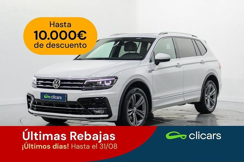 Blanco Usado 2021 VW Tiguan Allspace Sportline SUV | 32.990 € (Precio justo) - Imagen 1/4