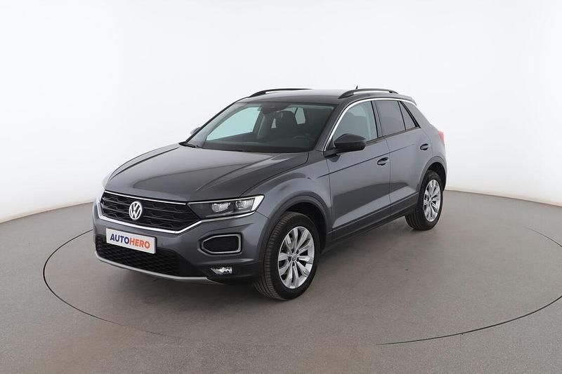 Gris Usado 2020 VW T-Roc Advance SUV | 22.599 € (Un poco caro) - Imagen 1/3