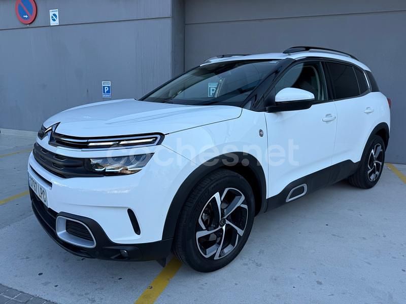 Blanco Usado 2021 Citroën C5 Aircross PureTech SUV | 14.900 € (Super precio) - Imagen 1/4