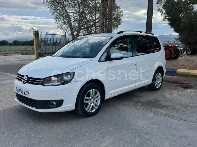 Usado VW Touran Highline 140 CV (102 kW) 2009 Blanco Monovolumen