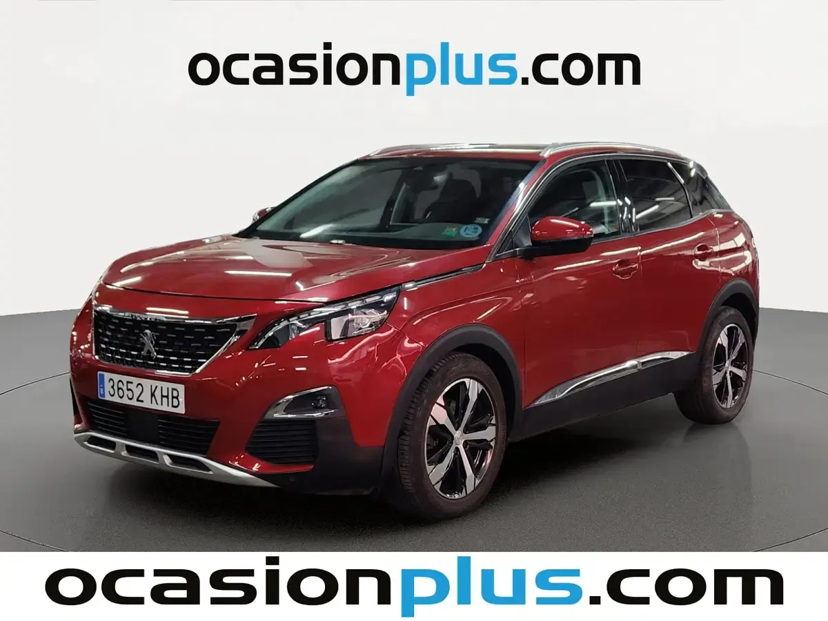 Usado Peugeot 3008 Allure 131 CV (96 kW) 2018 Rojo SUV