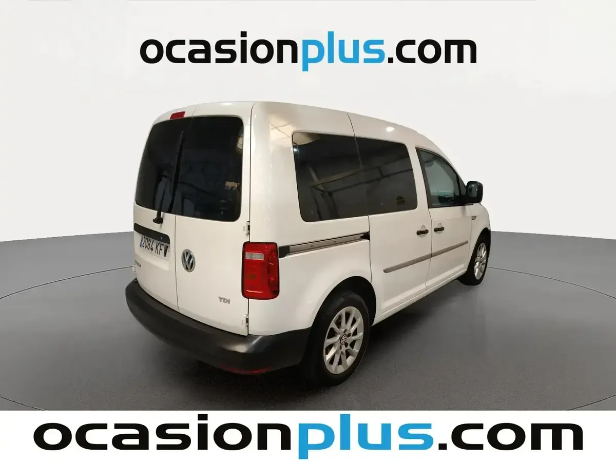 Usado VW Caddy 75 CV (55 kW) 2017 Blanco Monovolumen