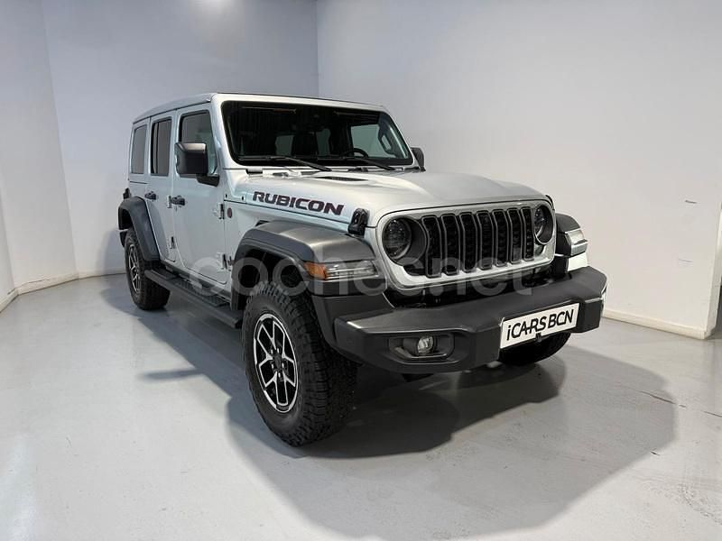Usado Jeep Wrangler Rubicon 272 CV (200 kW) 2024 Gris / plata SUV
