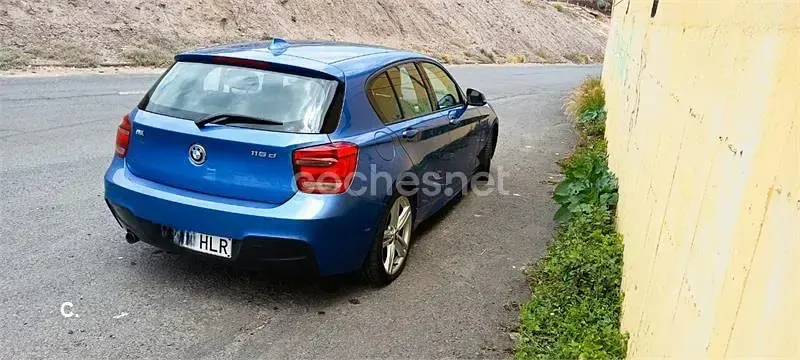 Usado BMW 116 Efficient Dynamics 116 CV (85 kW) 2012 Azul Utilitario