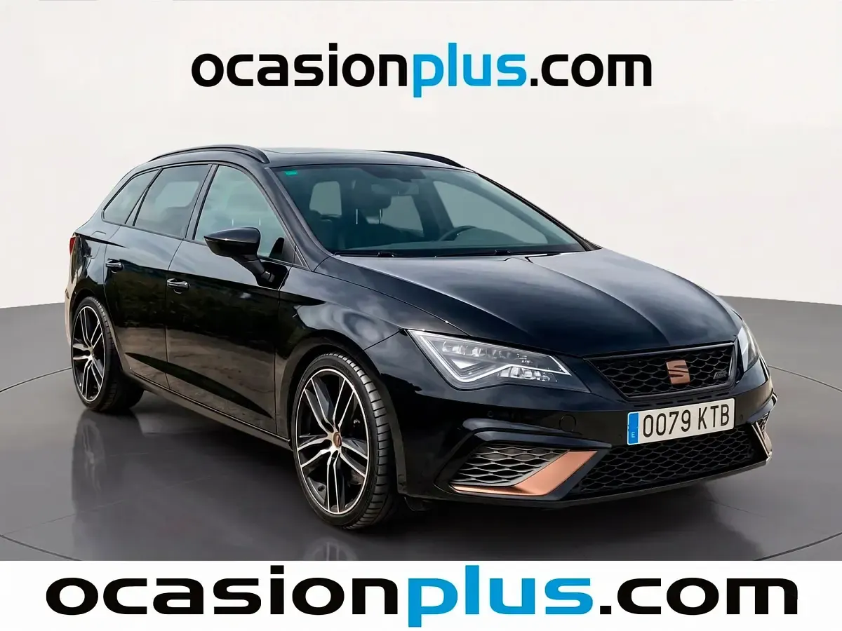 Usado Seat Leon CUPRA 290 CV (213 kW) 2019 Negro Monovolumen