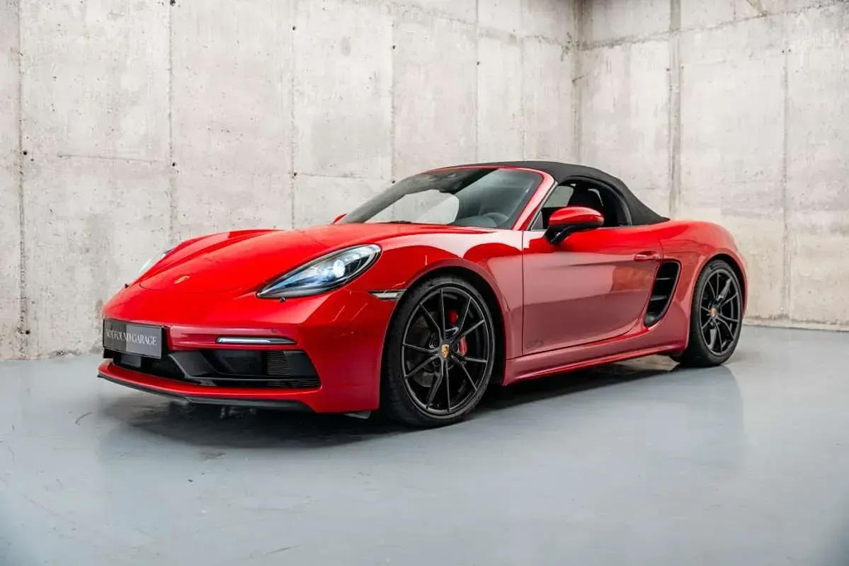 Usado Porsche Boxster GTS 366 CV (269 kW) 2018 Rojo Descapotable